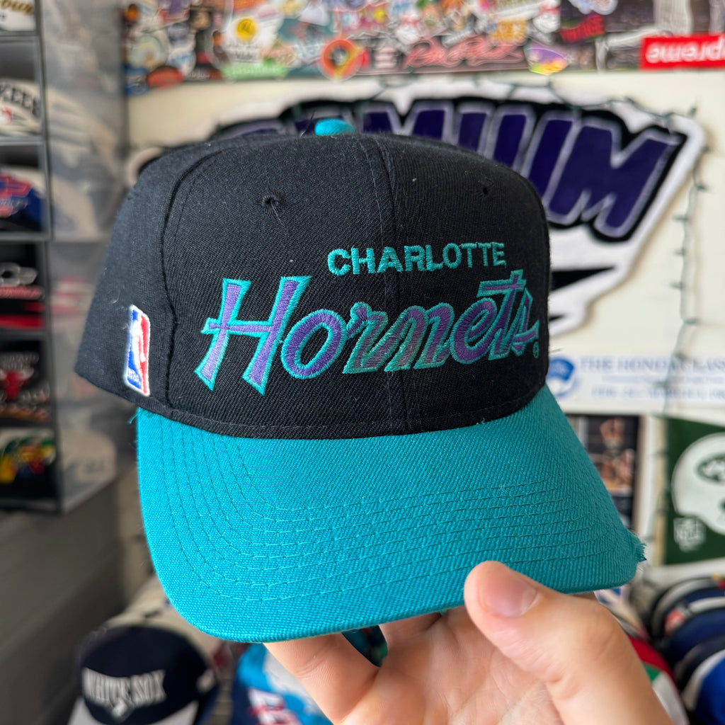 Charlotte Hornets Sports Specialties Double Line Script NBA Basketball Snapback