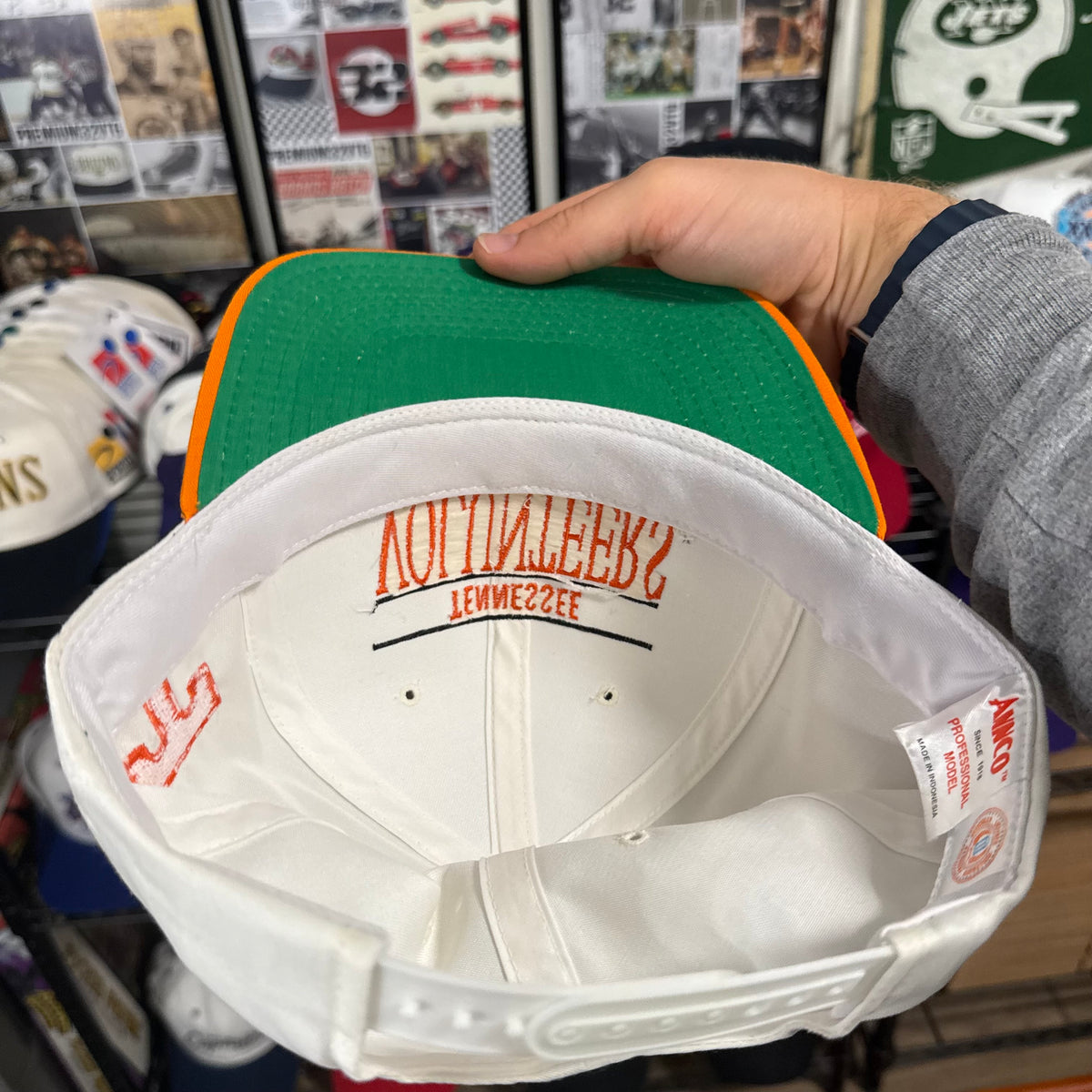 University of Tennessee Volunteers ANNCO Tripple Bar Spell Out SEC NCAA College Snapback