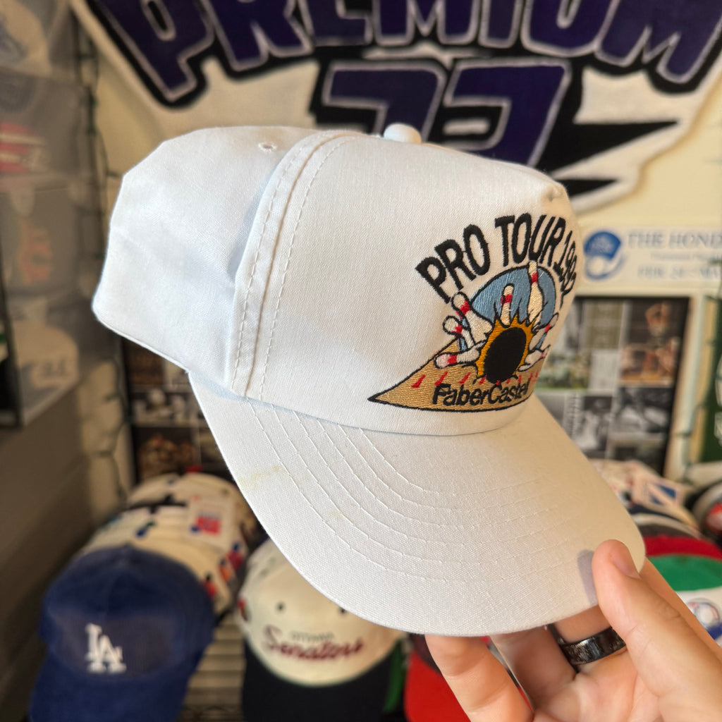 Pro Bowling Tour 1992 Faber-Castellano Bowling Snapback