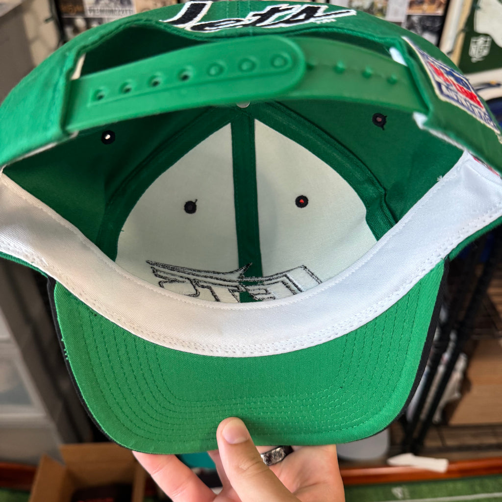 New York Jets Sports Specialties Back Script NFL Football Snapback
