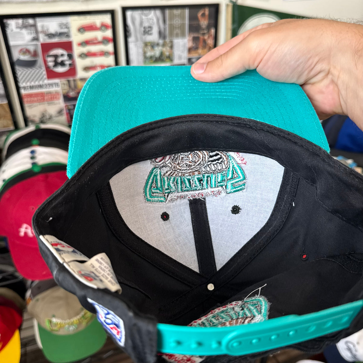 Vancouver Grizzlies 1994 Plain Logo 0632 of 5000 Missing Top Button