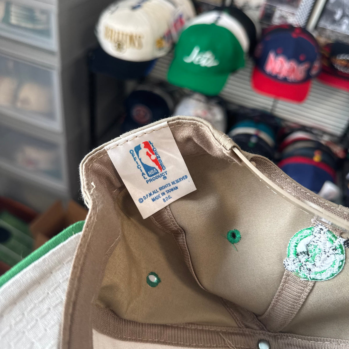 Boston Celtics Drew Pearson Downward Arch NBA Basketball Snapback