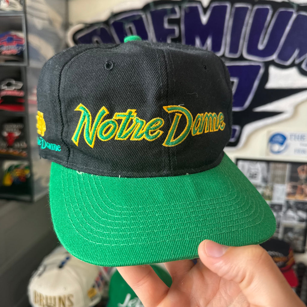 University of Notre Dame Sports Specialties Double Line Script NCAA College Snapback