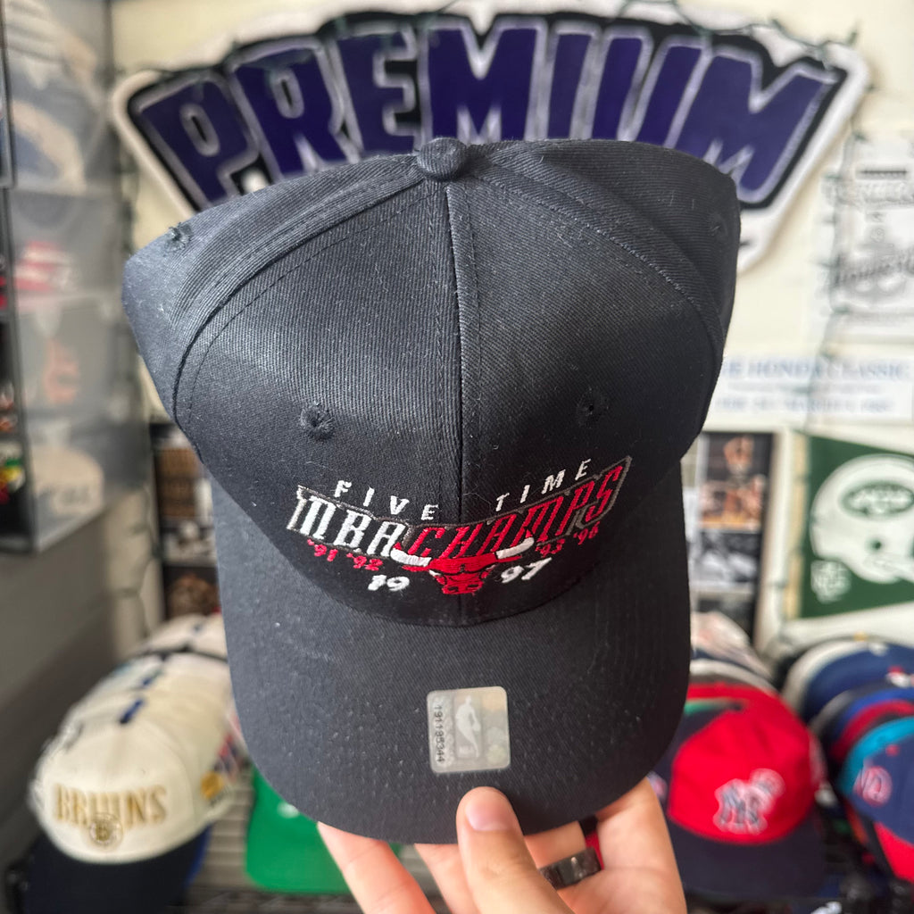 Chicago Bulls Five Time NBA Champs 1997 NBA Basketball Snapback