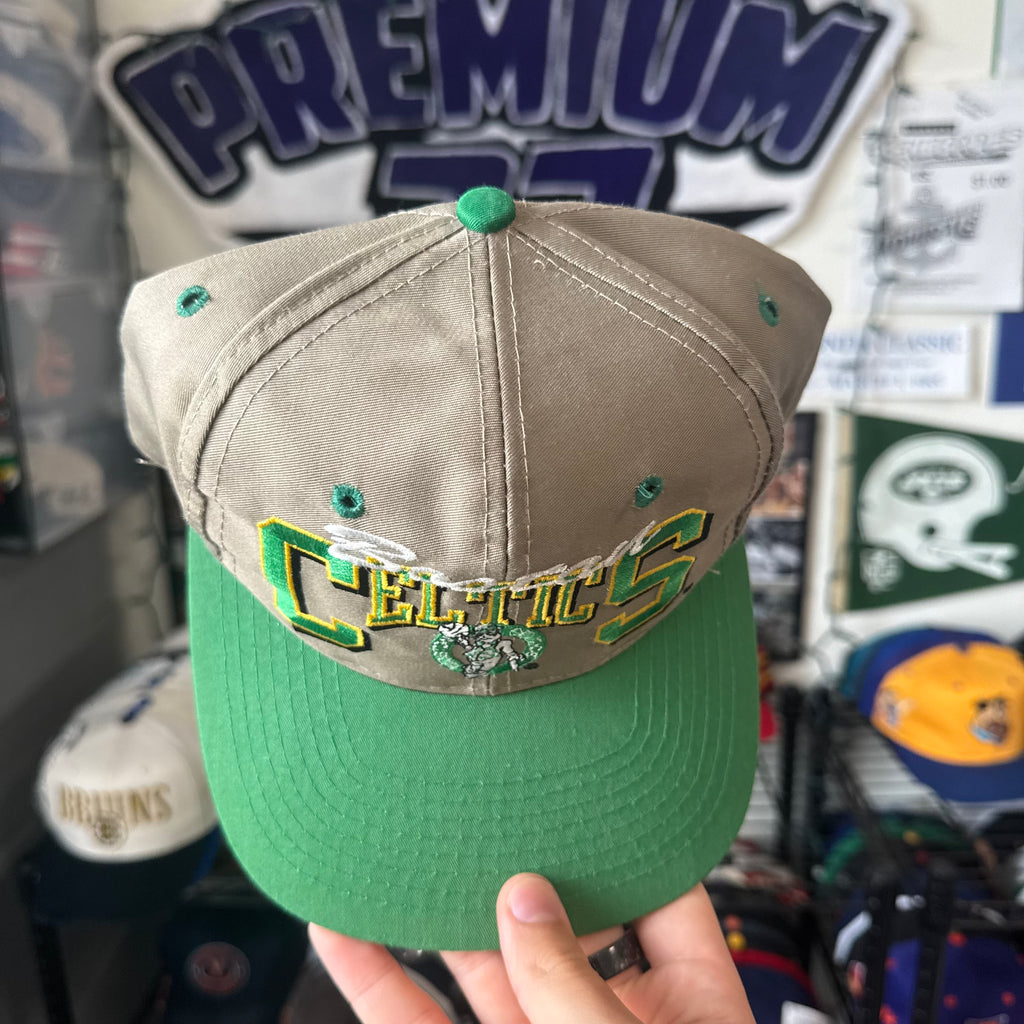 Boston Celtics Drew Pearson Downward Arch NBA Basketball Snapback