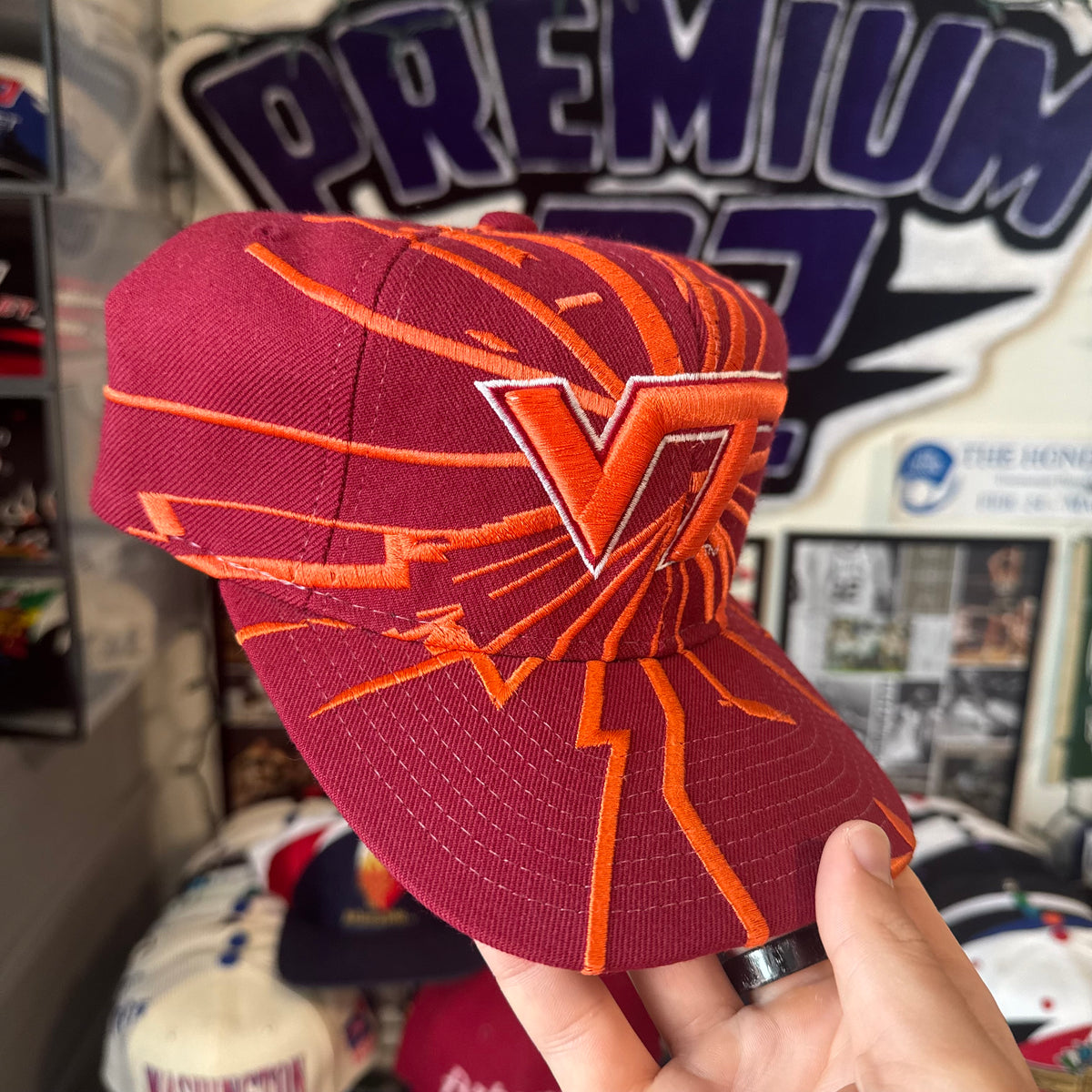 VT Virginia Tech Hokies Starter Collision/ Starter Shatter NCAA College Football Snapback