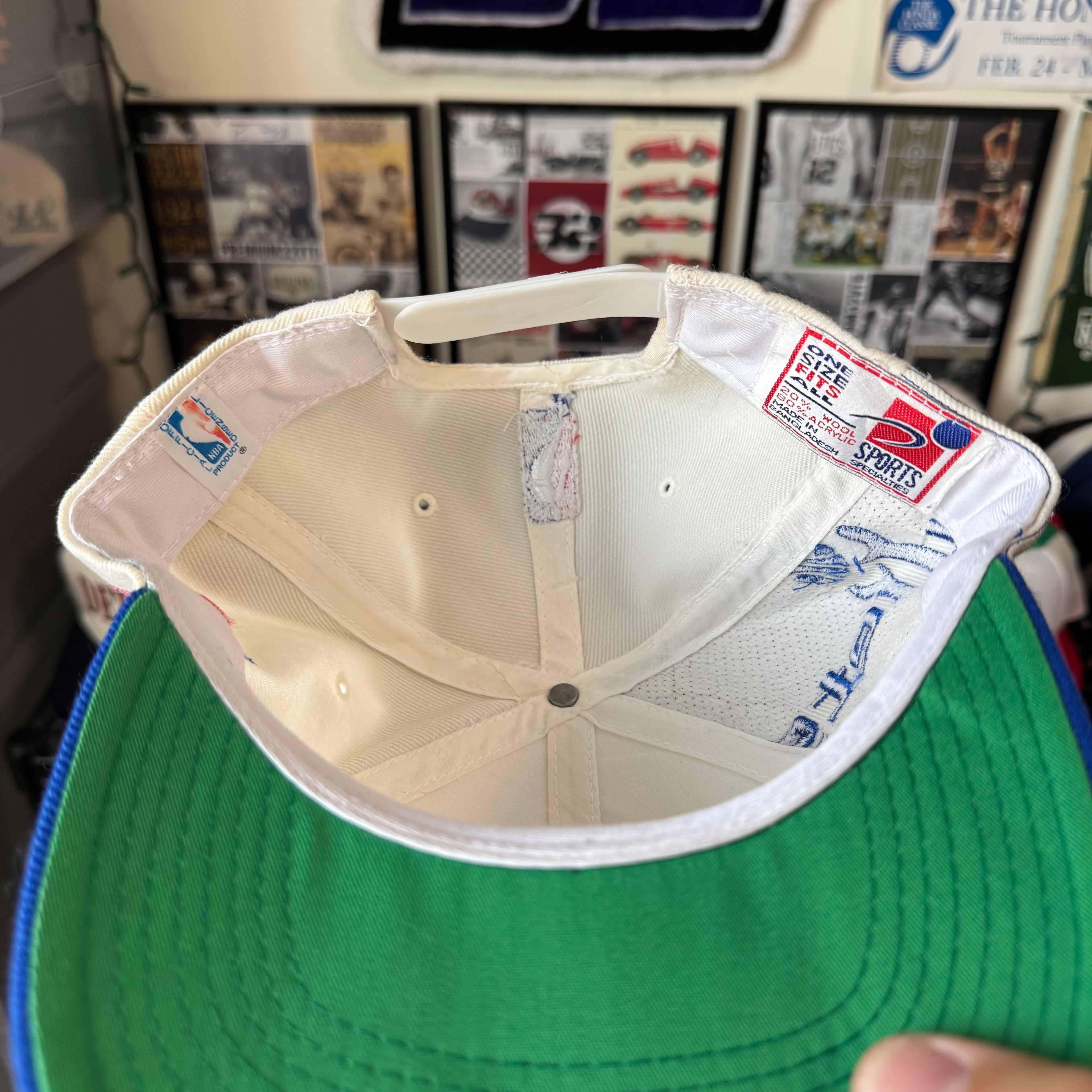 Washington Bullets Sports Specialties Laser NBA Basketball Snapback