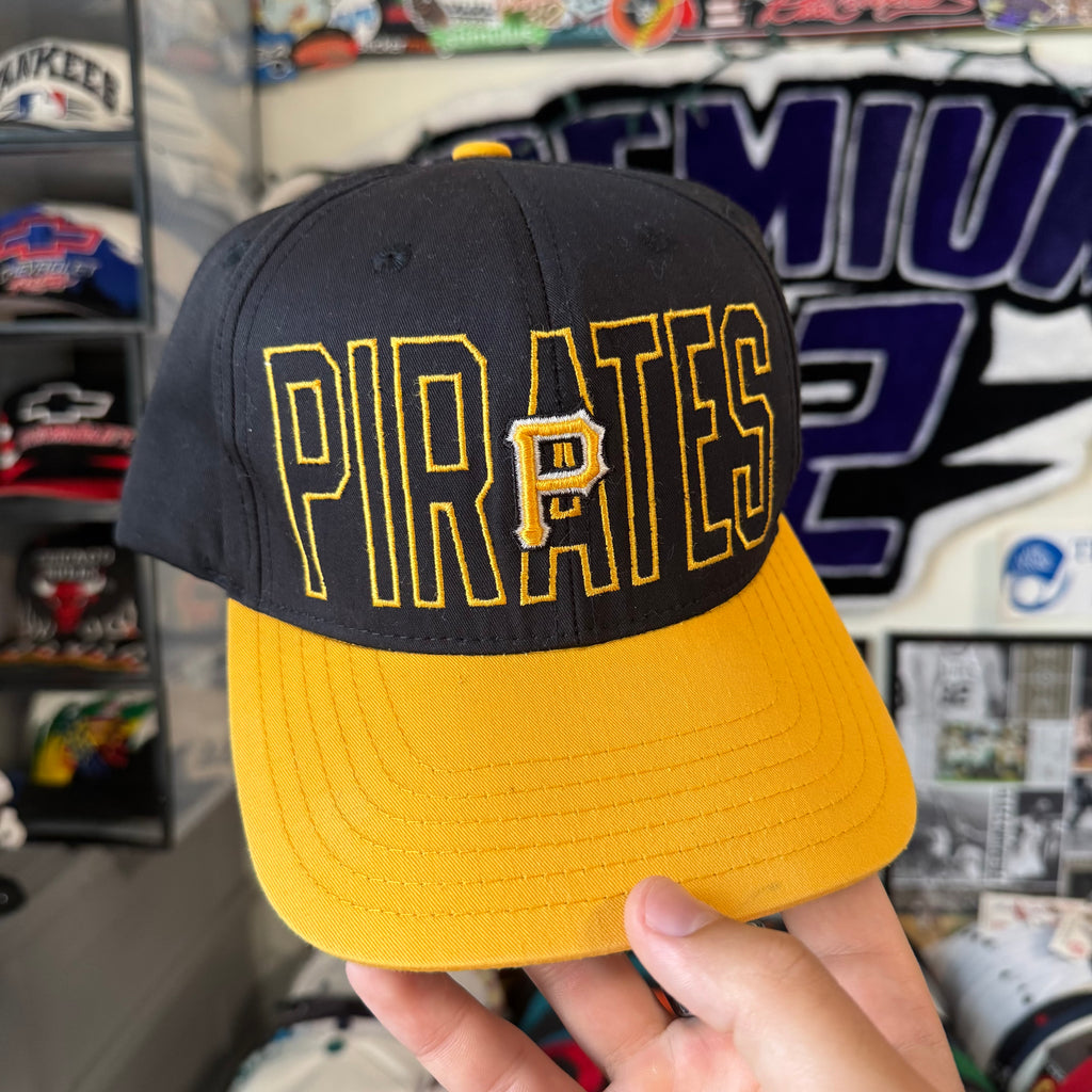 Pittsburgh Pirates Block Outline American Needle MLB Baseball Snapback