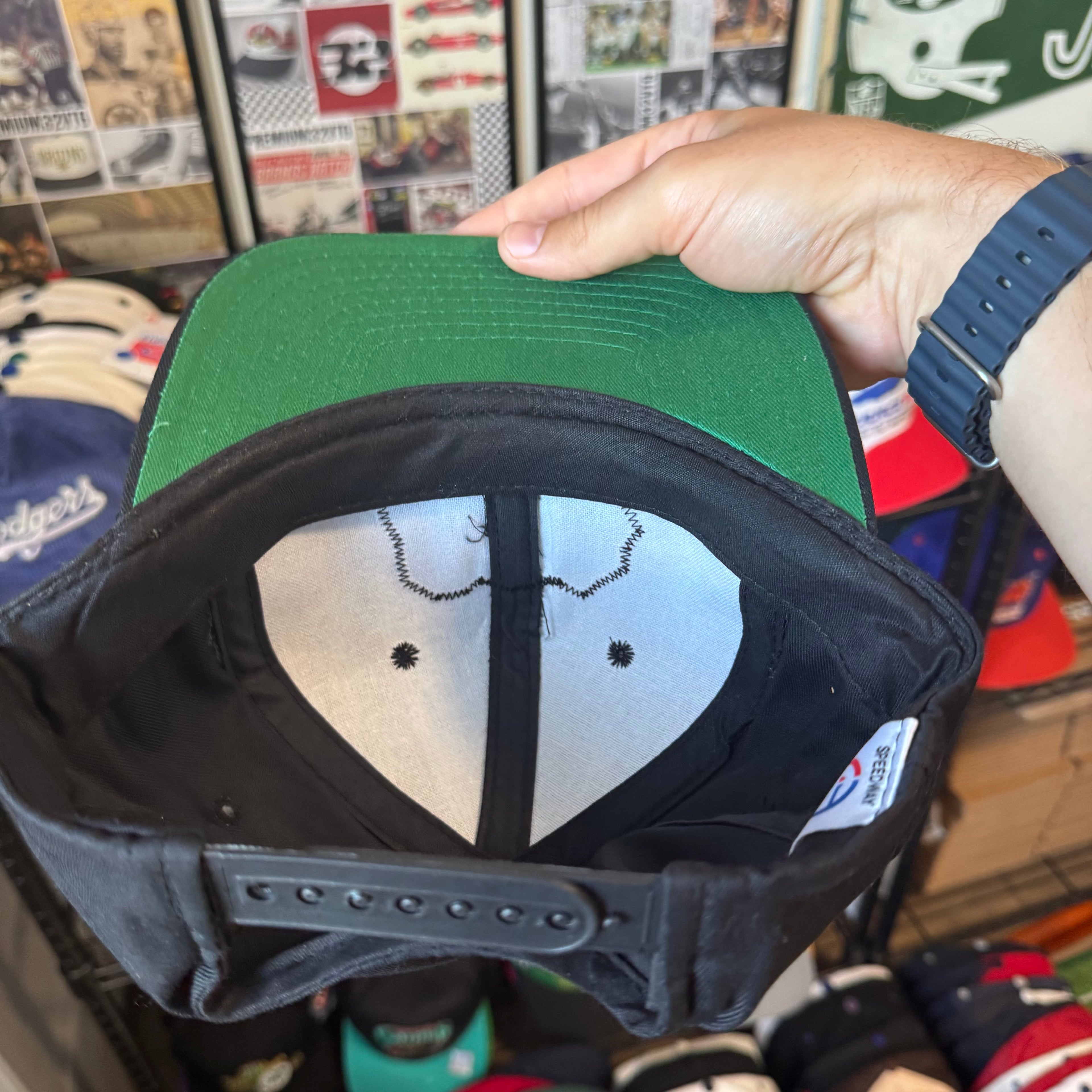 Saints Brand With Halo Patch Snapback