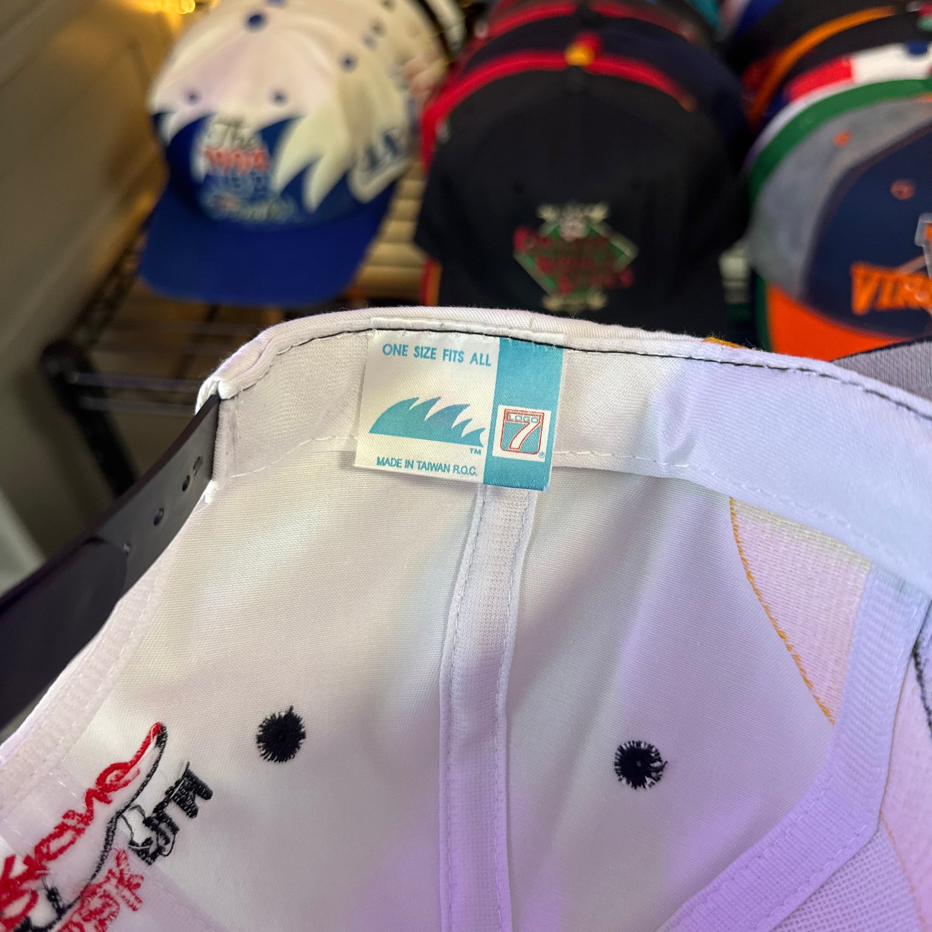 Sterling Marlin #4 Kodak Film Racing Logo 7 Double Sharktooth Snapback