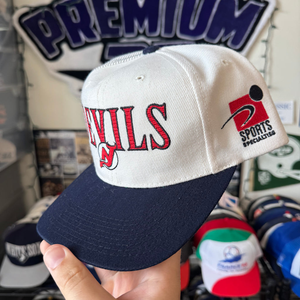 New Jersey Devils Sports Specialties Laser NHL Hockey Snapback