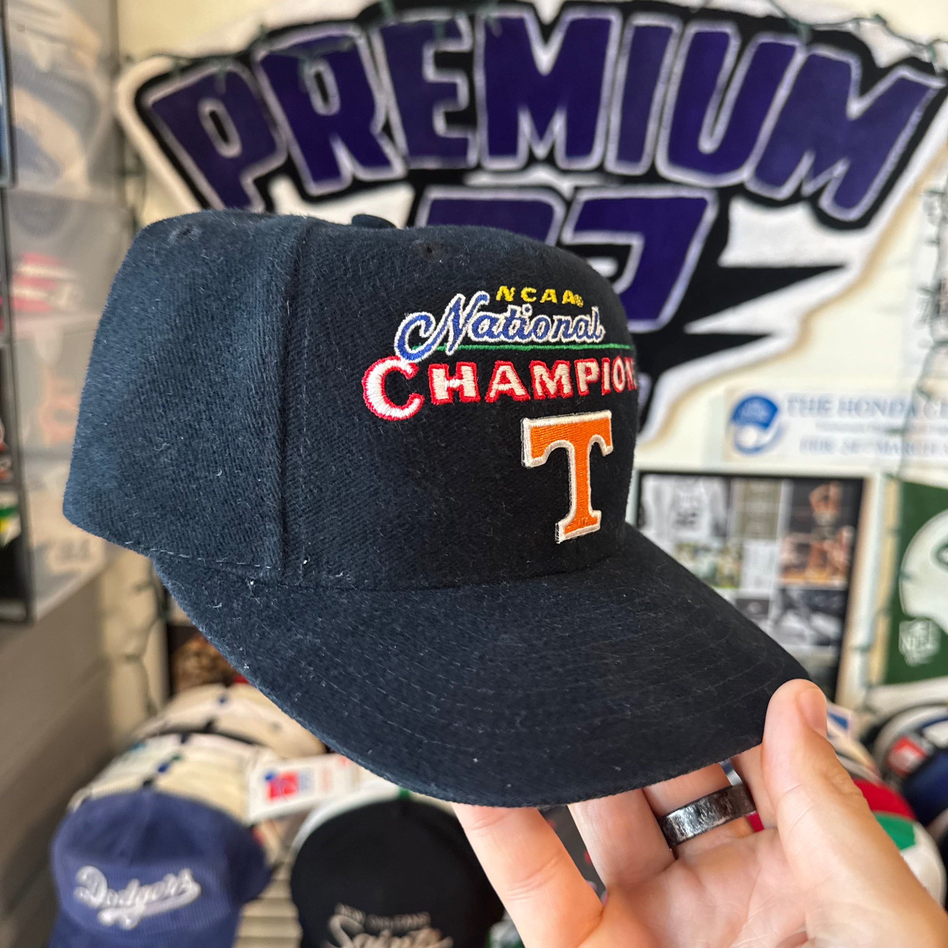 University of Tennessee Volunteers NCAA National Champions College Logo 7 Snapback