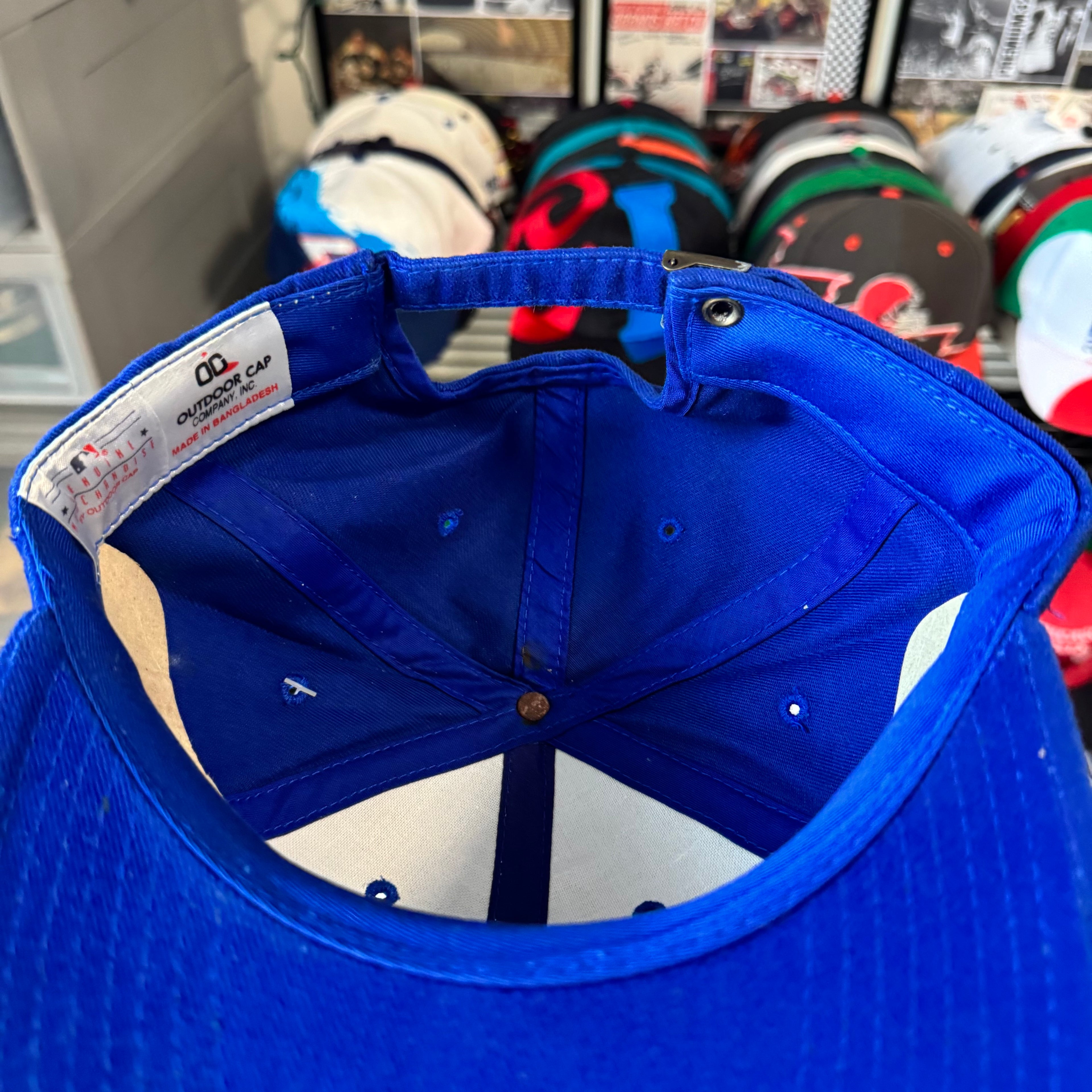 Montreal Expos Plain Logo OC MLB Baseball Strap Back