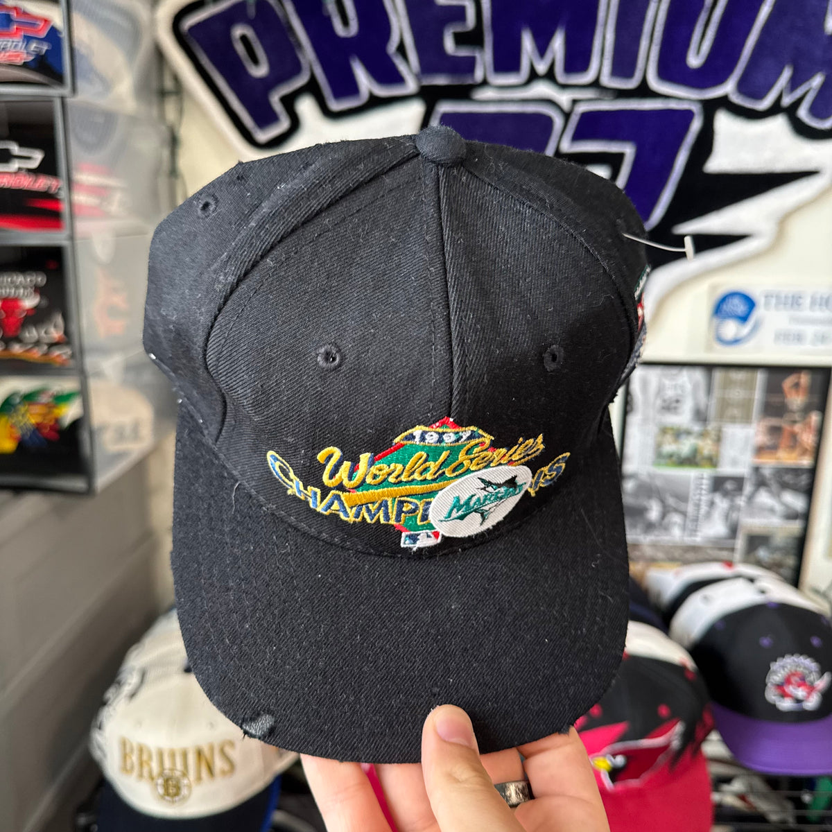 Florida Marlins 1997 World Series Champions New Era MLB Baseball Snapback