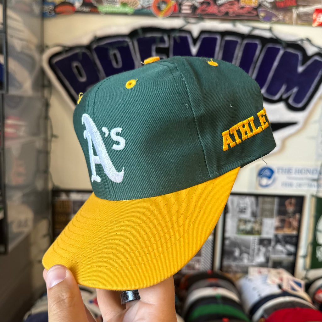 Oakland Athletics A’s Plain Logo Competitor Tag MBL Baseball SnapBack