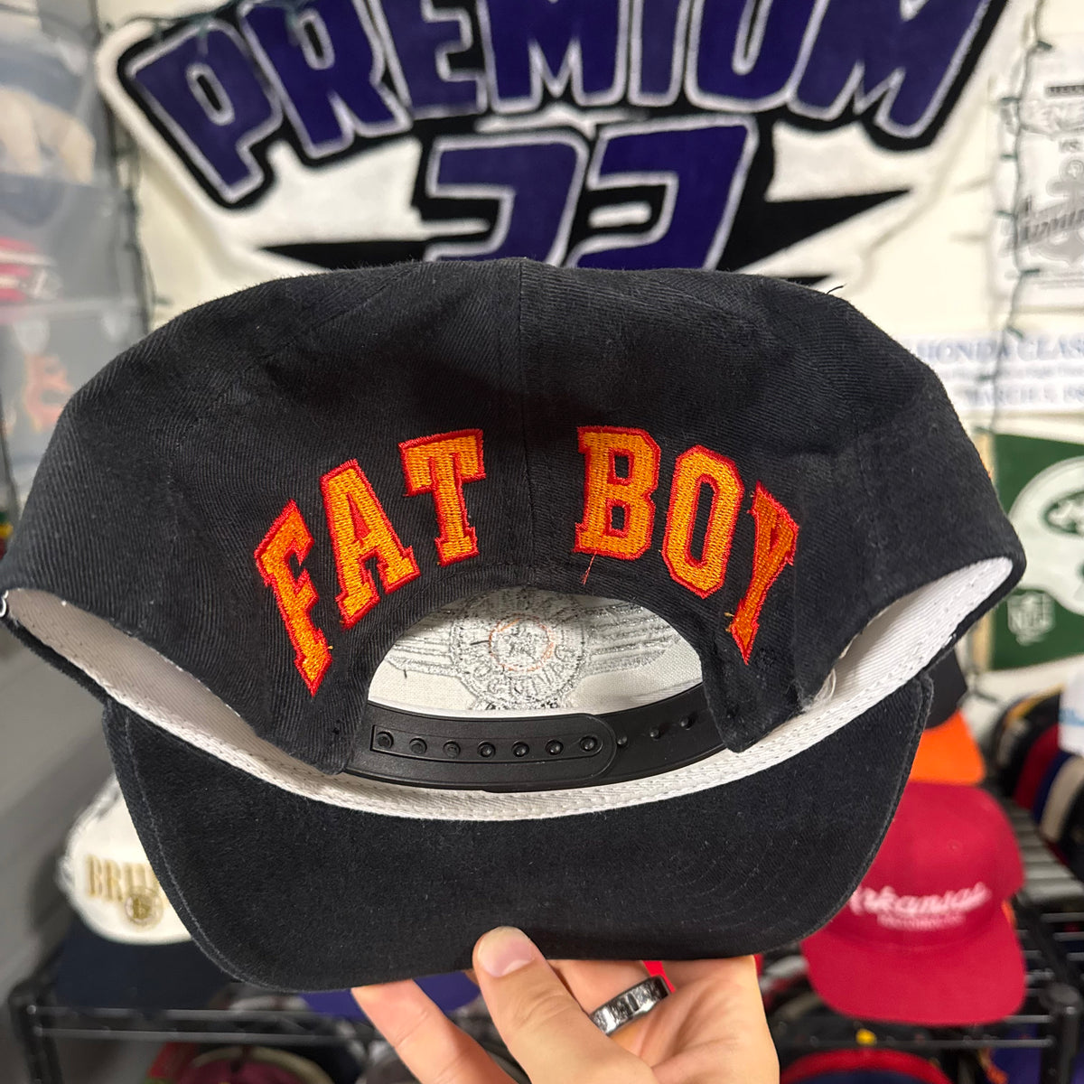 Harley Davidson “FAT BOY” American Needle Blockhead Snapback