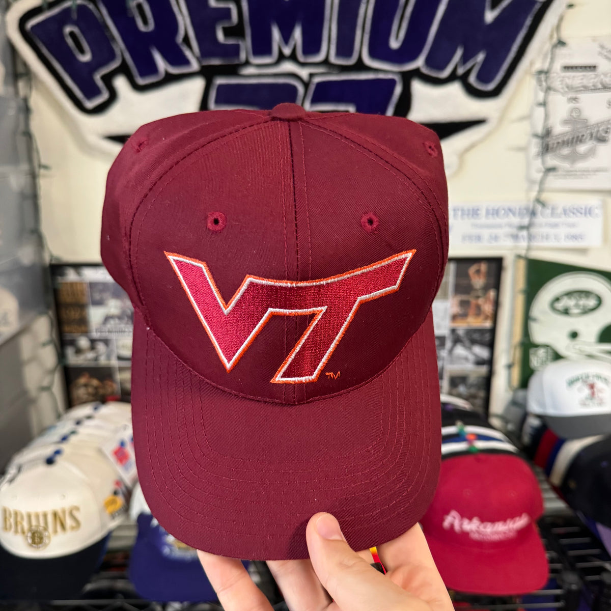 VT Virginia Tech Hokies Sports Specialties Plain Logo NCAA College Football Snapback