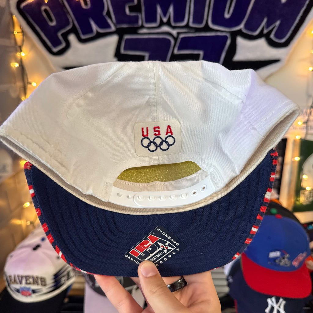 Team USA Basketball AJD Zubas Lakers #32 Magic Johnson Snapback