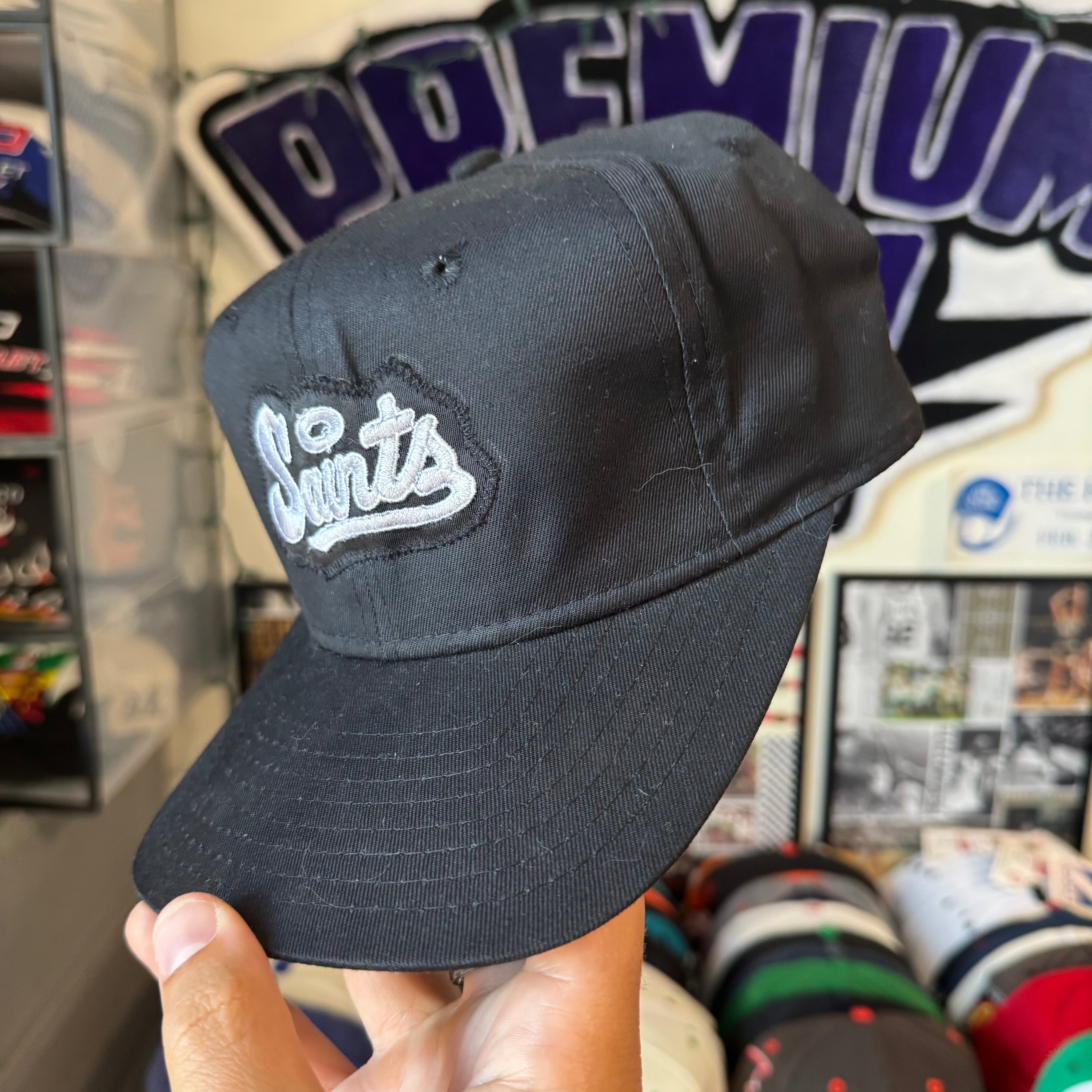 Saints Brand With Halo Patch Snapback