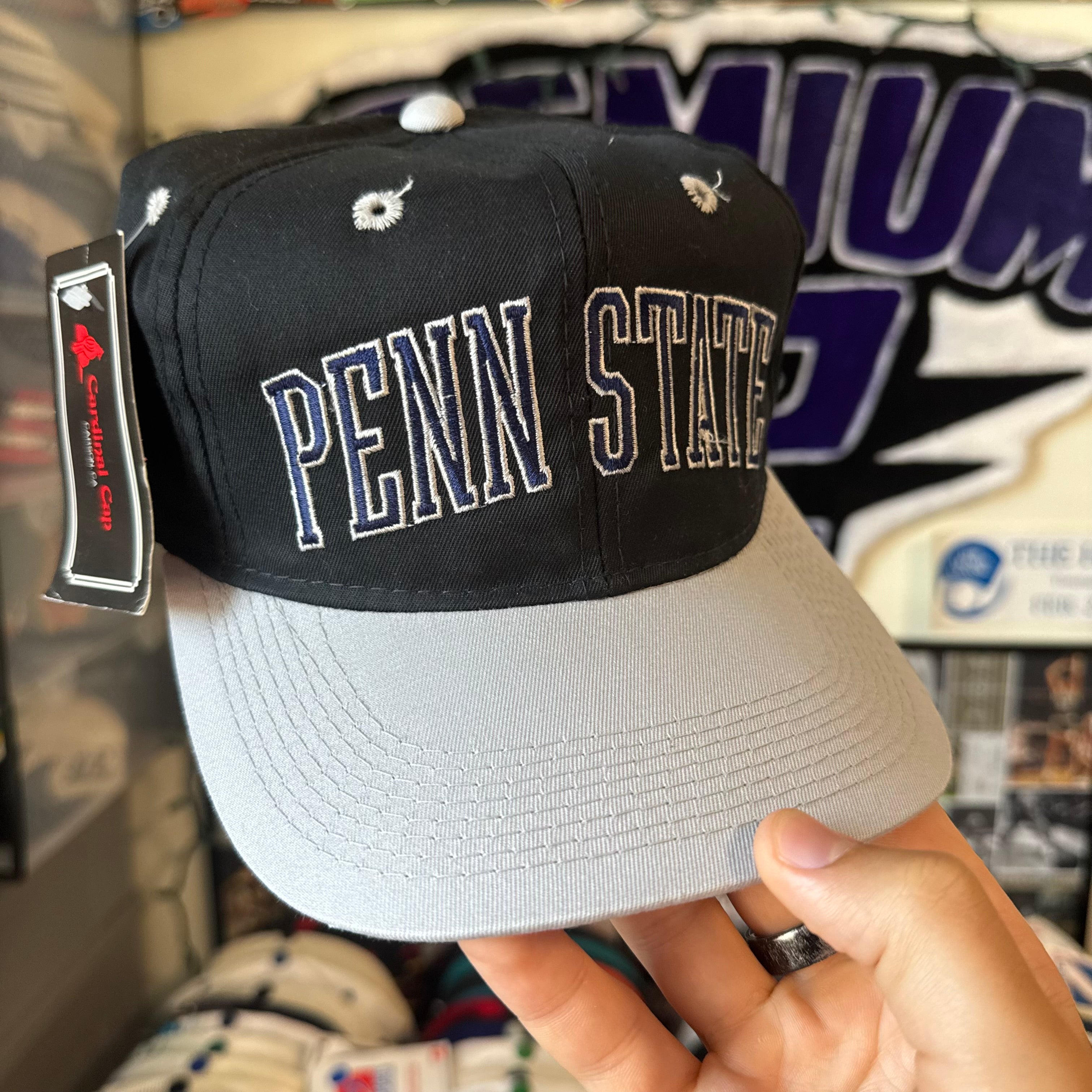 Penn State University Cardinal Caps NCAA College SnapBack