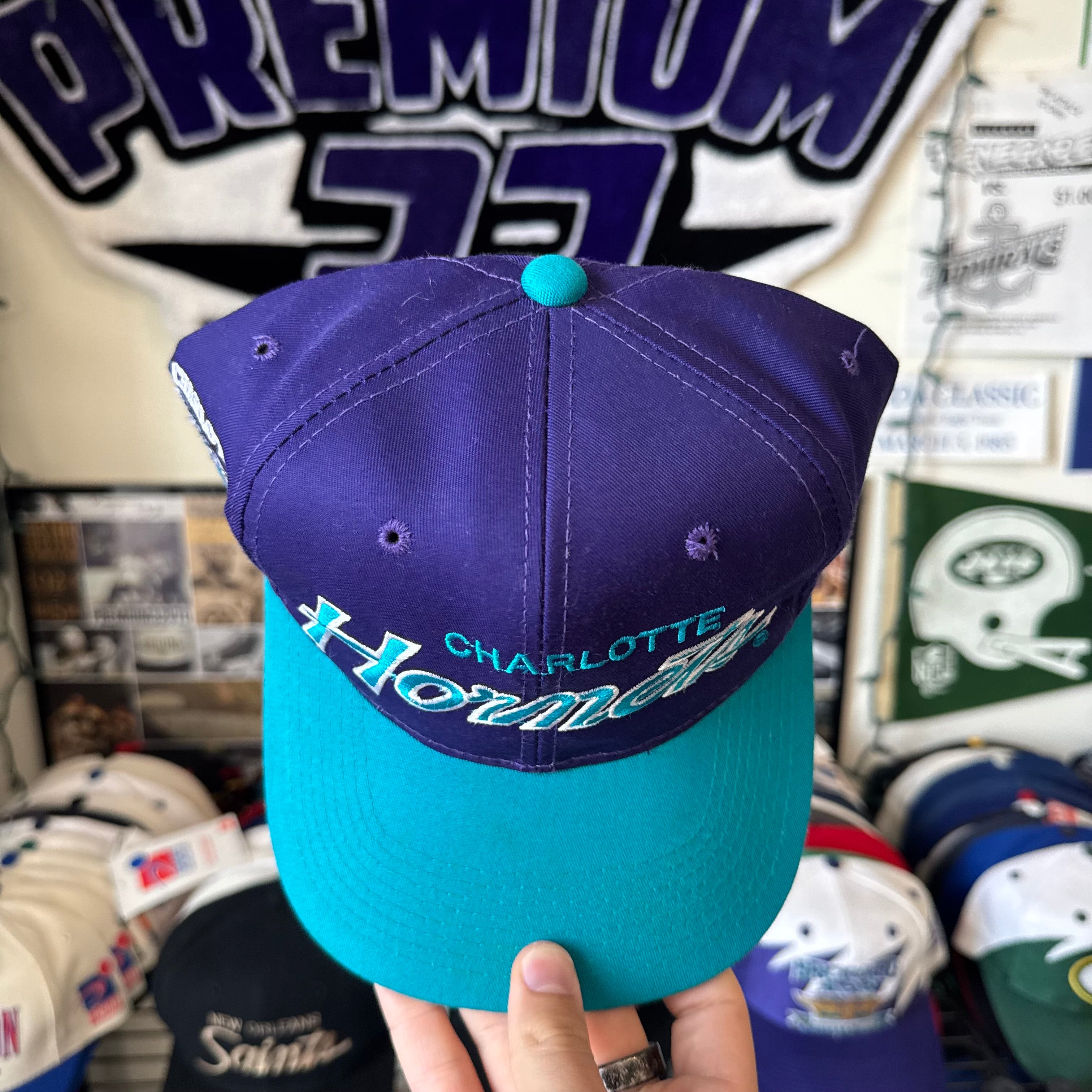 Charlotte Hornets Sports Specialties Double Line Script