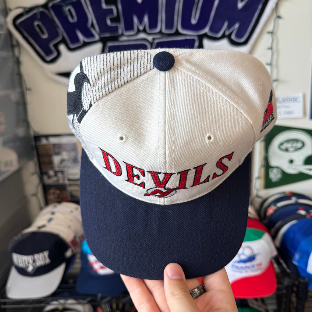 New Jersey Devils Sports Specialties Laser NHL Hockey Snapback