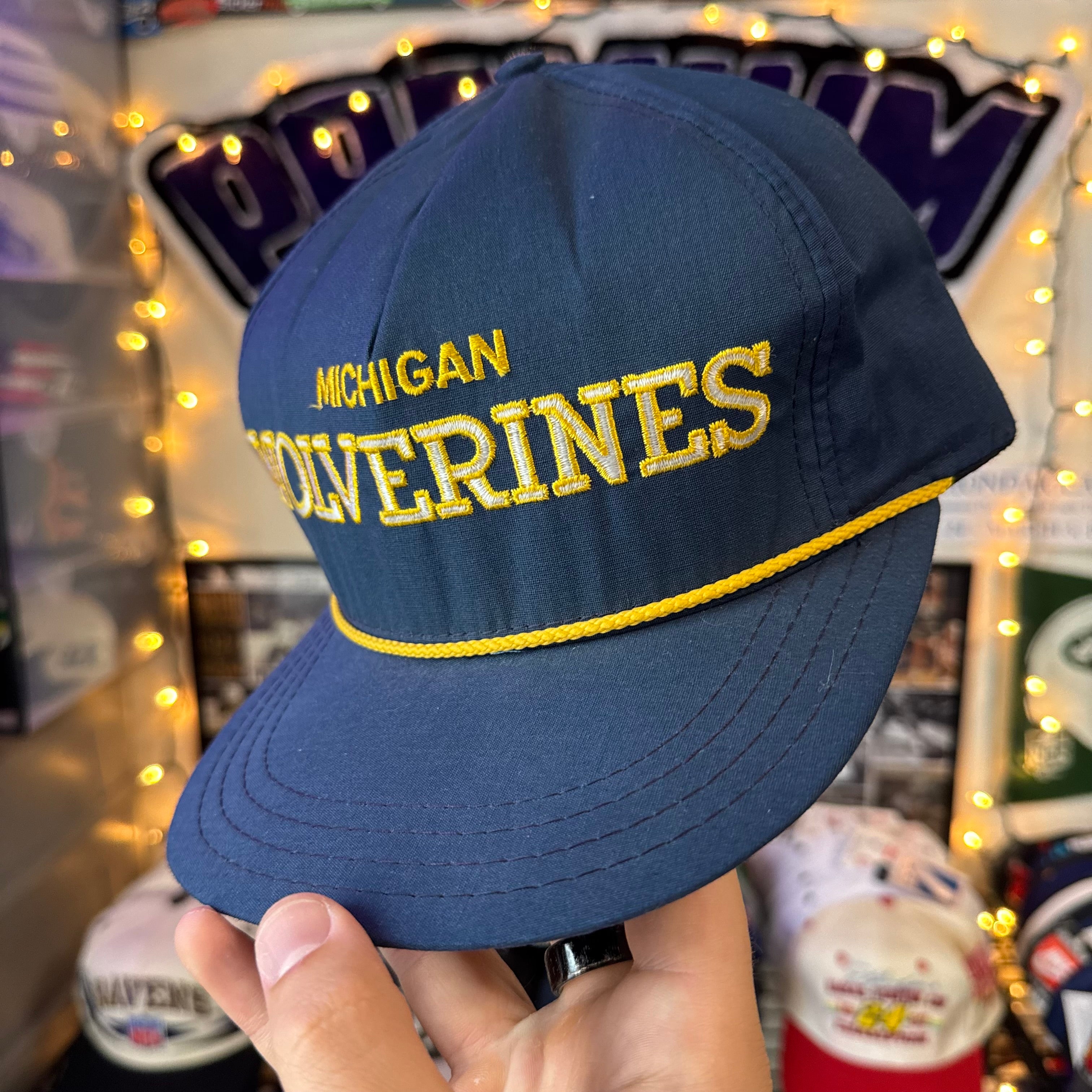 University of Michigan Wolverines AJD Rope Snapback