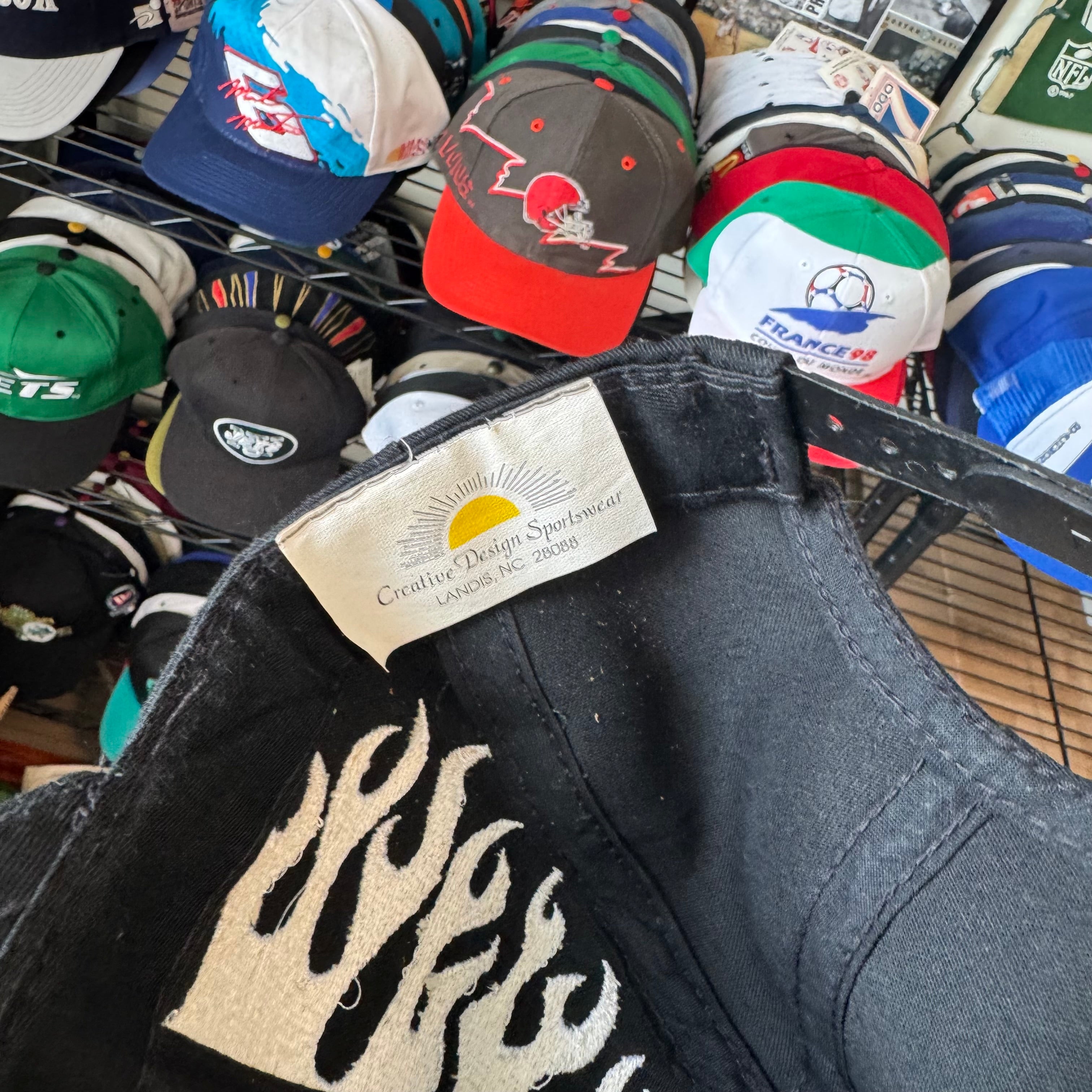 NASCAR America’s #1 Motorsport Flames Racing Snapback