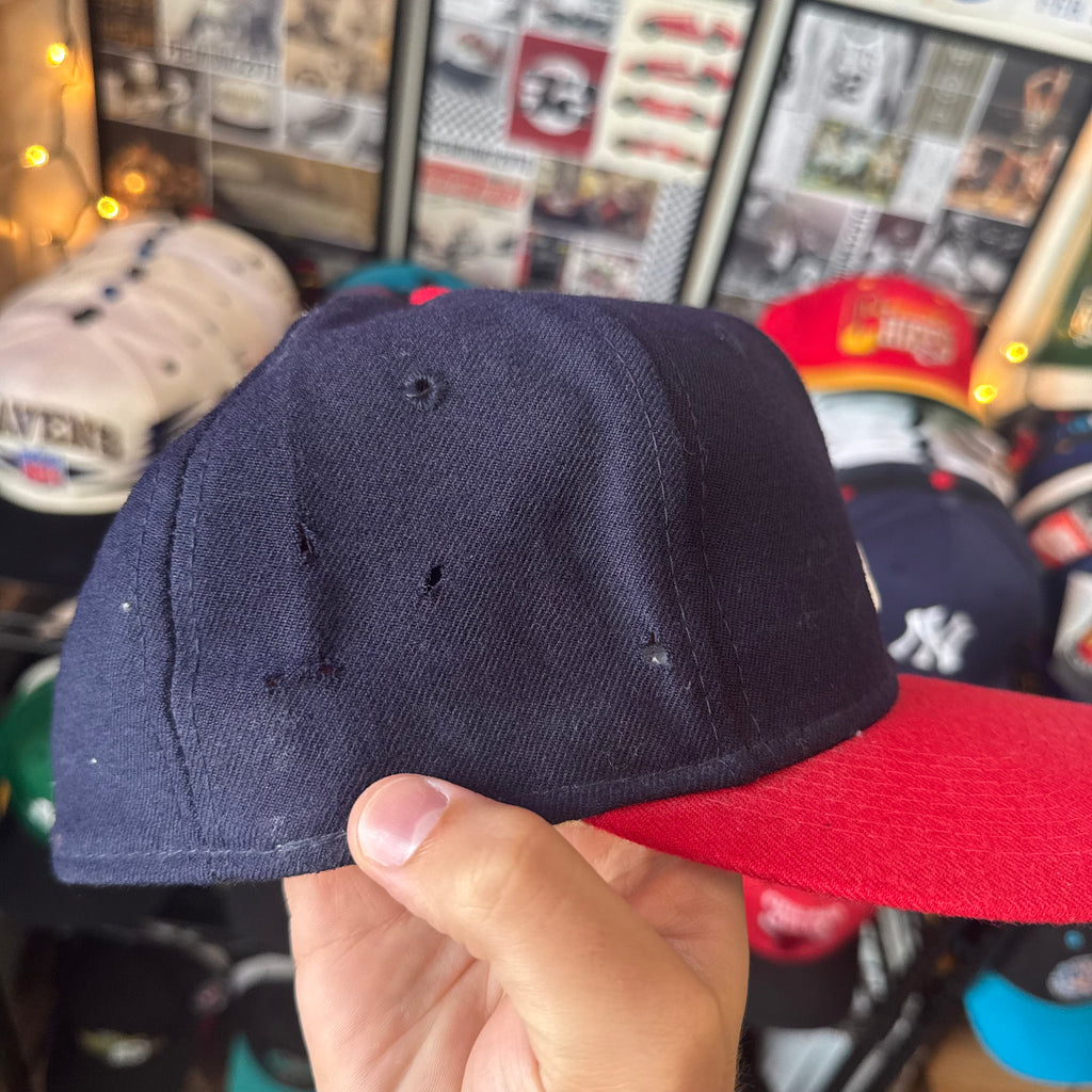 Atlanta Braves Plain Logo Sports Specialties Fitted Hat 7 3/8