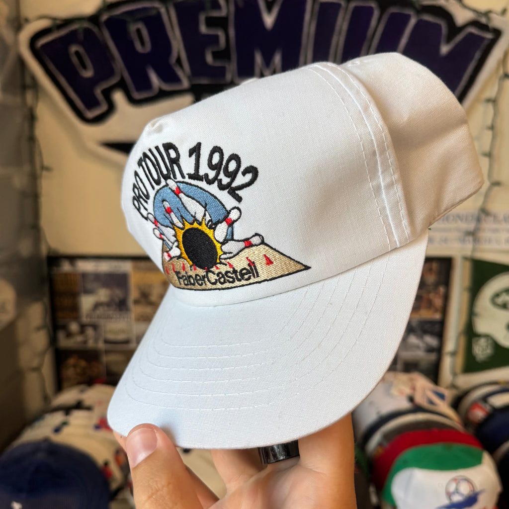 Pro Bowling Tour 1992 Faber-Castellano Bowling Snapback