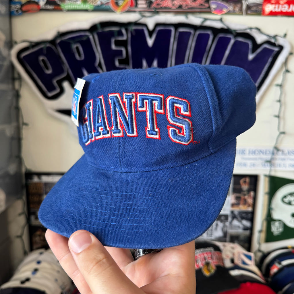 New York Giants Puff Print Arch NFL Football SnapBack