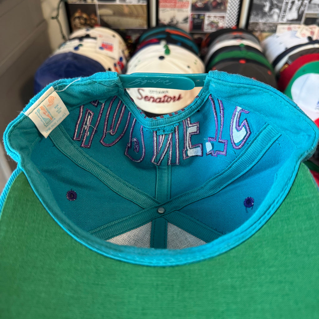 Charlotte Hornets Monster Logo Blockhead AJD NBA Basketball Snapback
