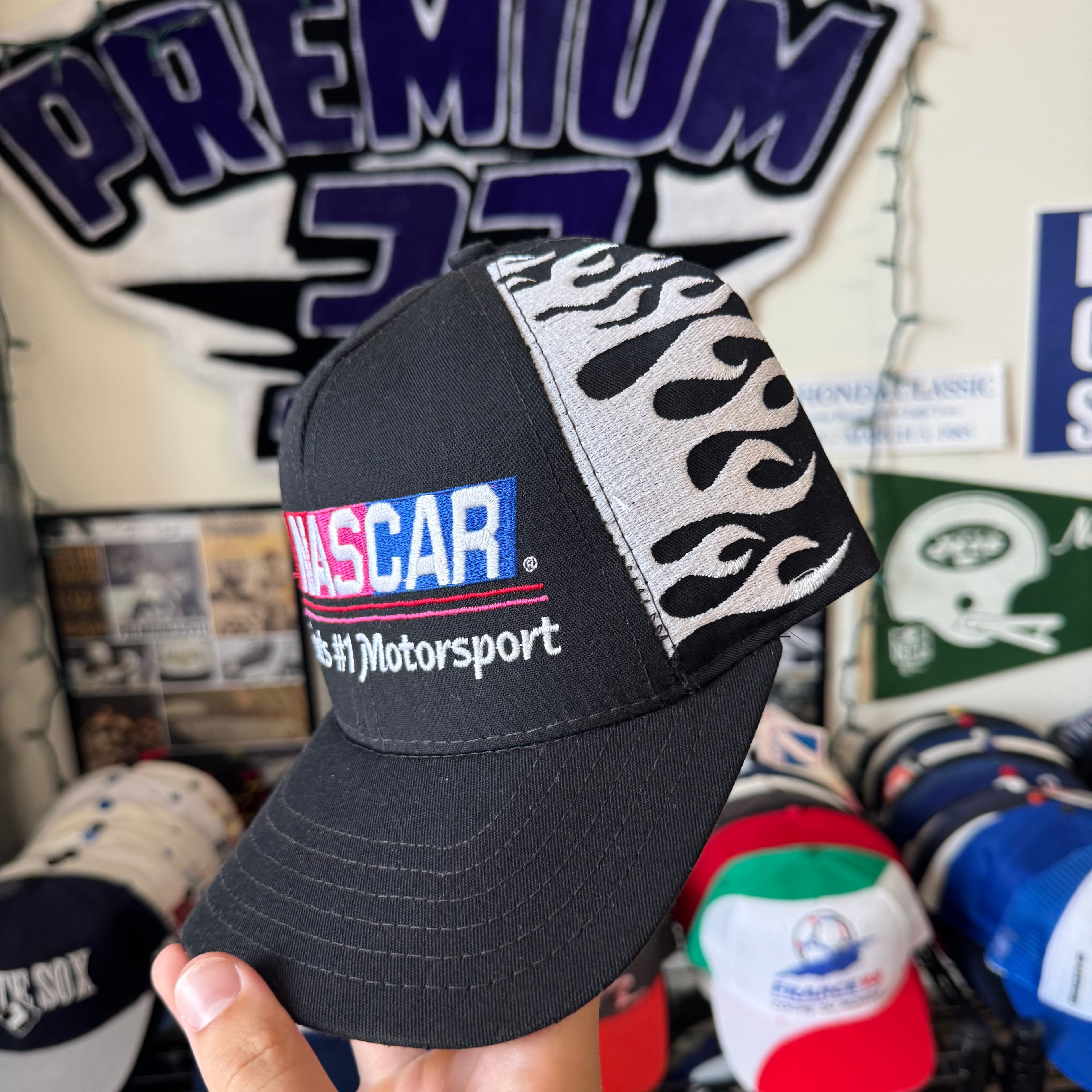 NASCAR America’s #1 Motorsport Flames Racing Snapback