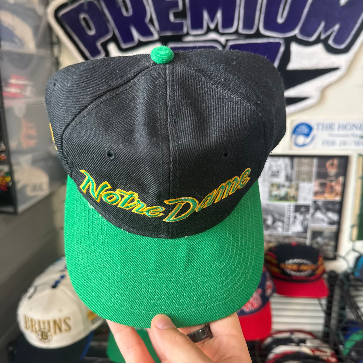 University of Notre Dame Sports Specialties Double Line Script NCAA College Snapback
