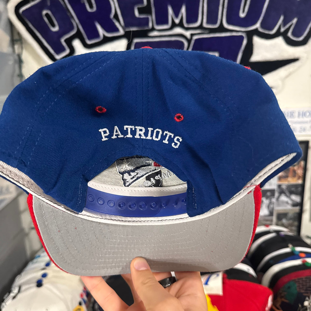 New England Patriots Super Bowl Champions XXXVI Champions New Era NFL Football Snapback