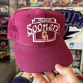 Oklahoma University Sooners Red Top of the World NCAA College SnapBack *flaw