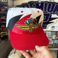 Indianapolis Motor Speedway Logo Athletic Double Sharktooth Indy Car Racing SnapBack