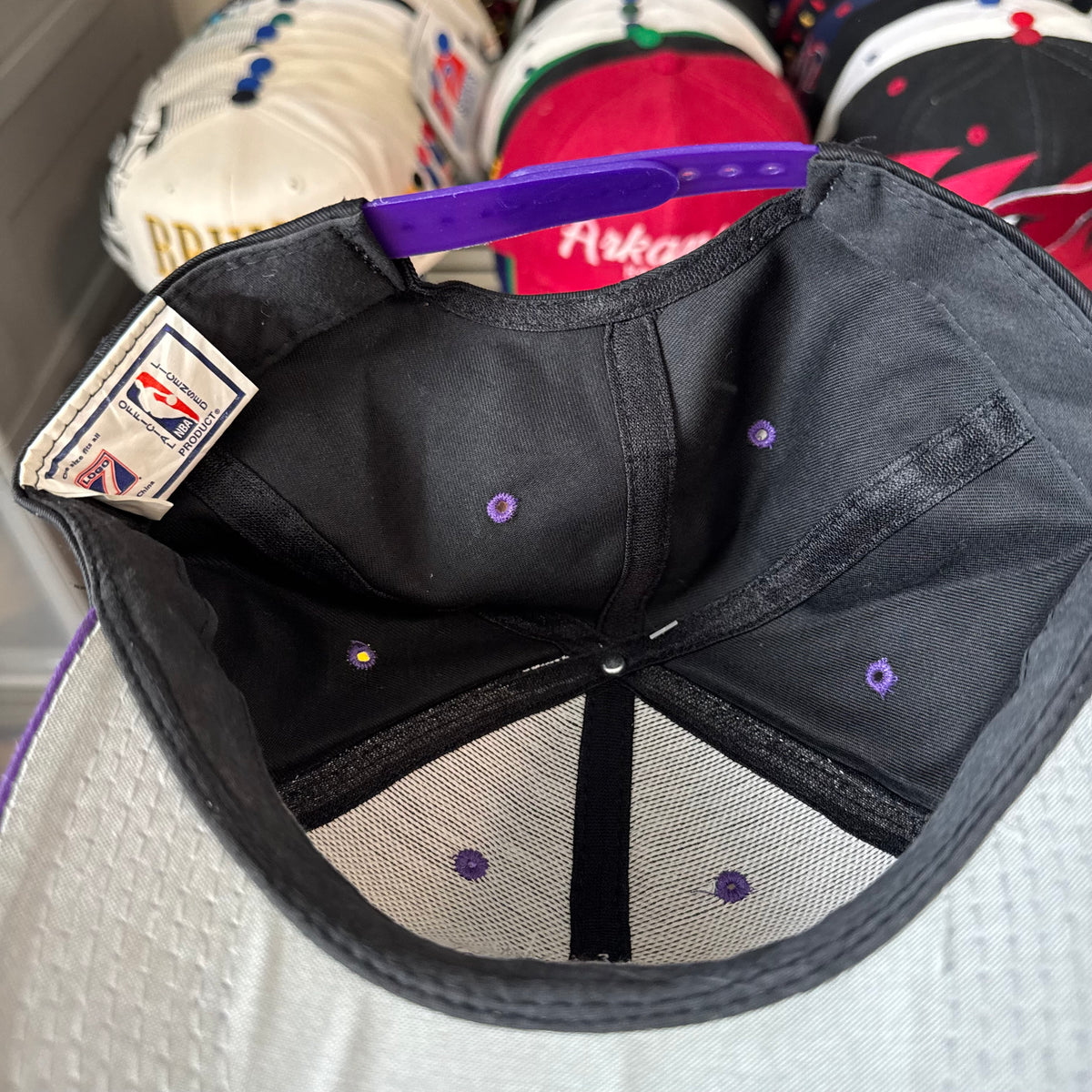 Toronto Raptors Plain Logo Logo 7 NBA Basketball Snapback