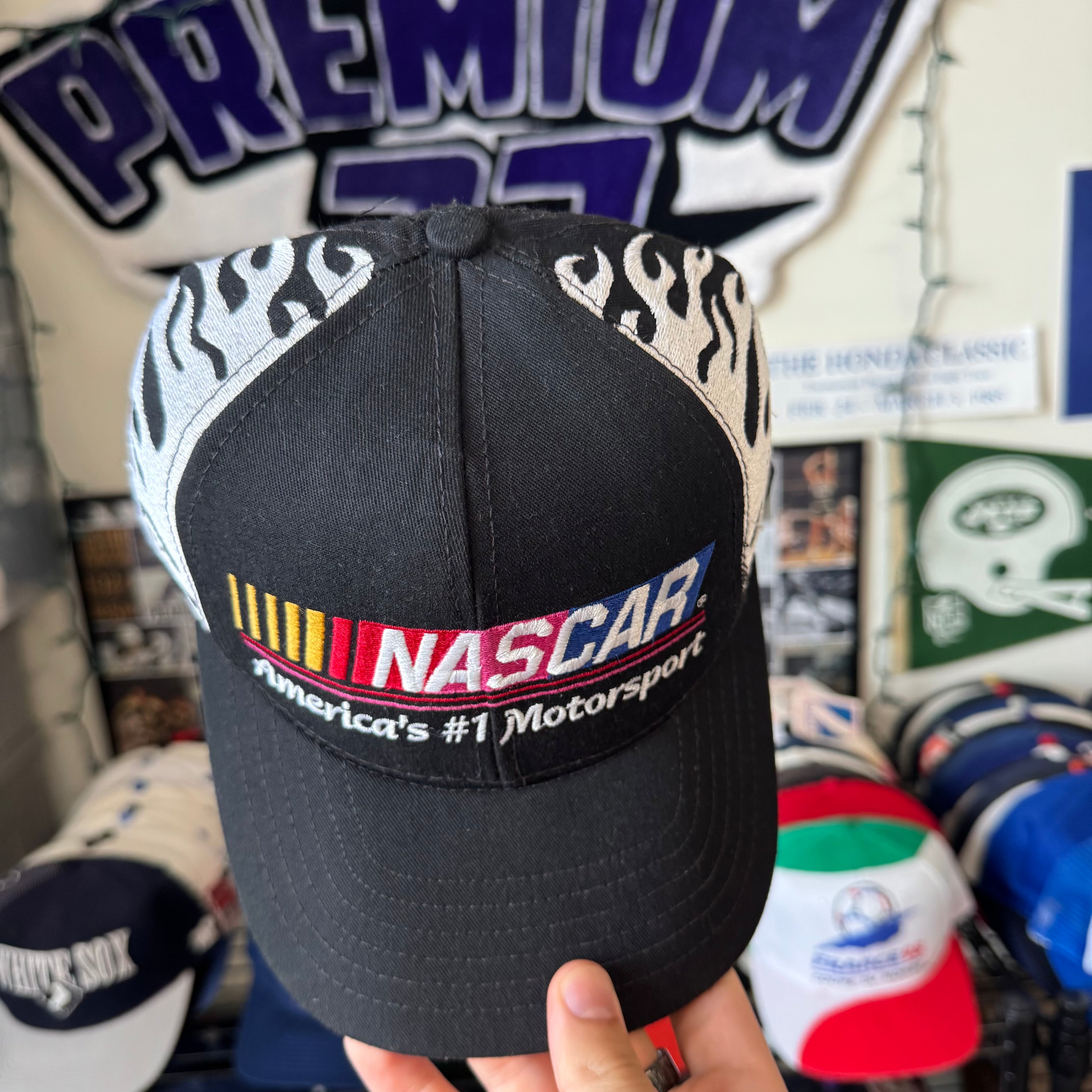 NASCAR America’s #1 Motorsport Flames Racing Snapback