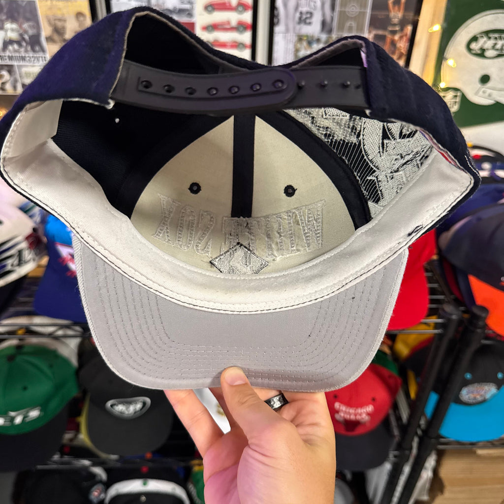 Chicago White Sox Sports Specialties Laser Black Dome MLB Baseball SnapBack