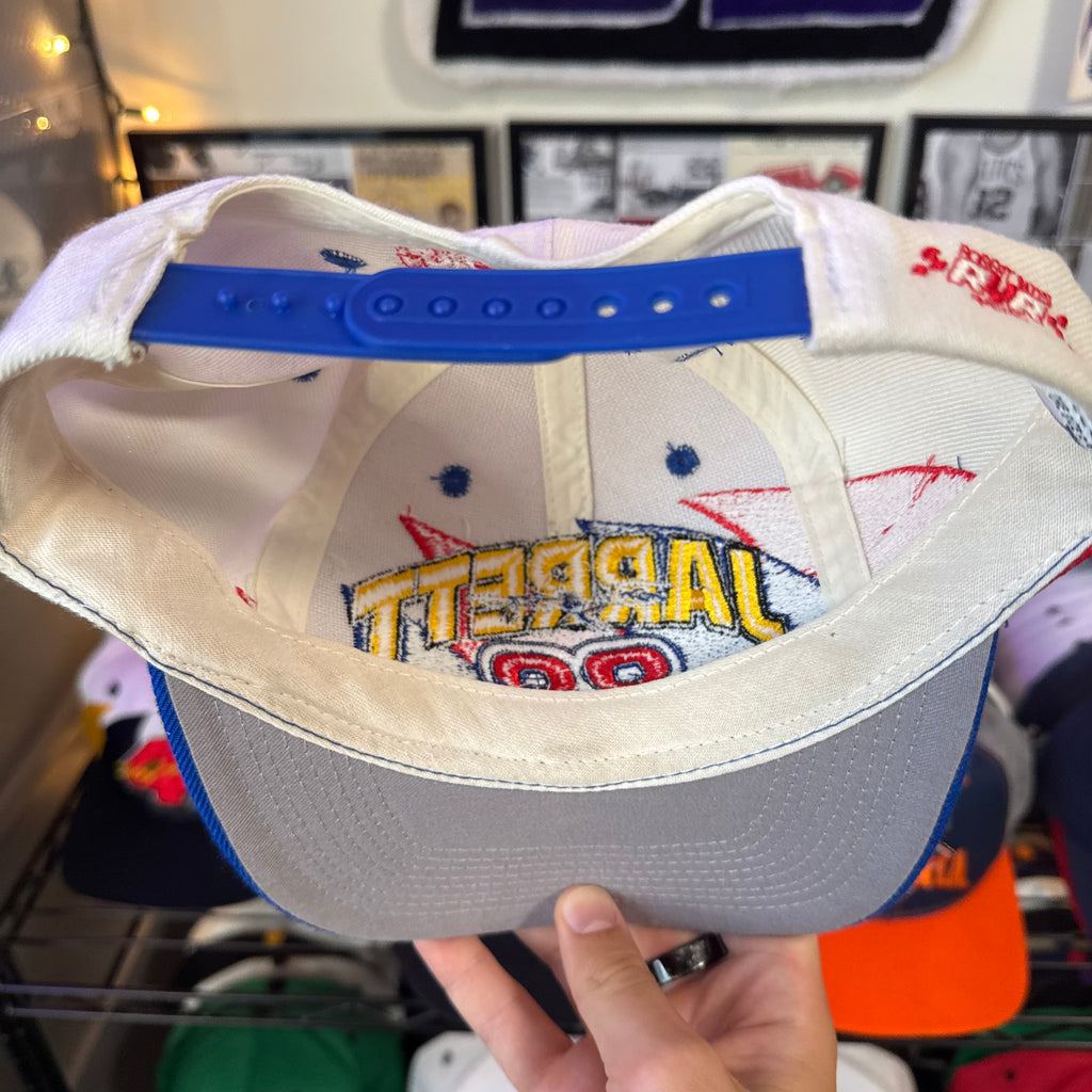 Dale Jarrett #88 Ford Quality Care Racing Logo Athletic Double Sharktooth