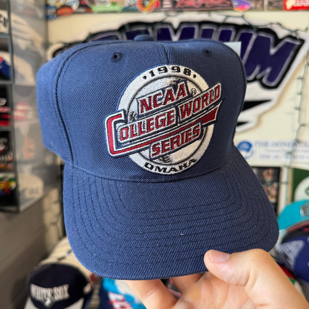 NCAA College World Baseball 1998 Omaha Fitted Size 7 1/2