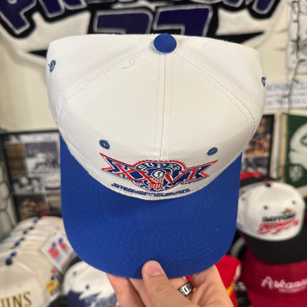Super Bowl XXVI 1992 Sports Specialties Washington Redskins vs Buffalo Bills NFL Football Snapback