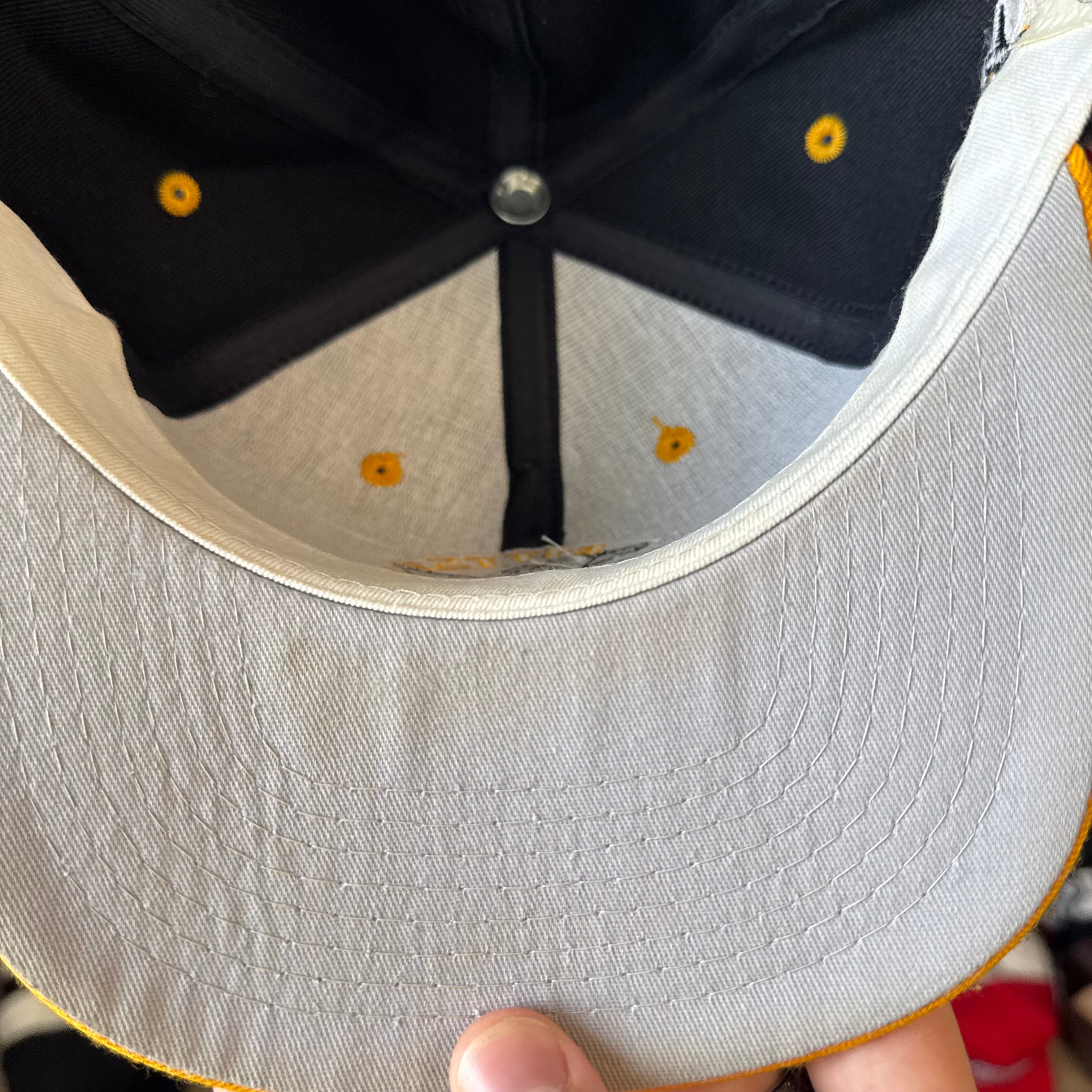 Pittsburgh Penguins Circle Logo Brian Trottier Signed #1 Apparel NHl Hockey Snapback