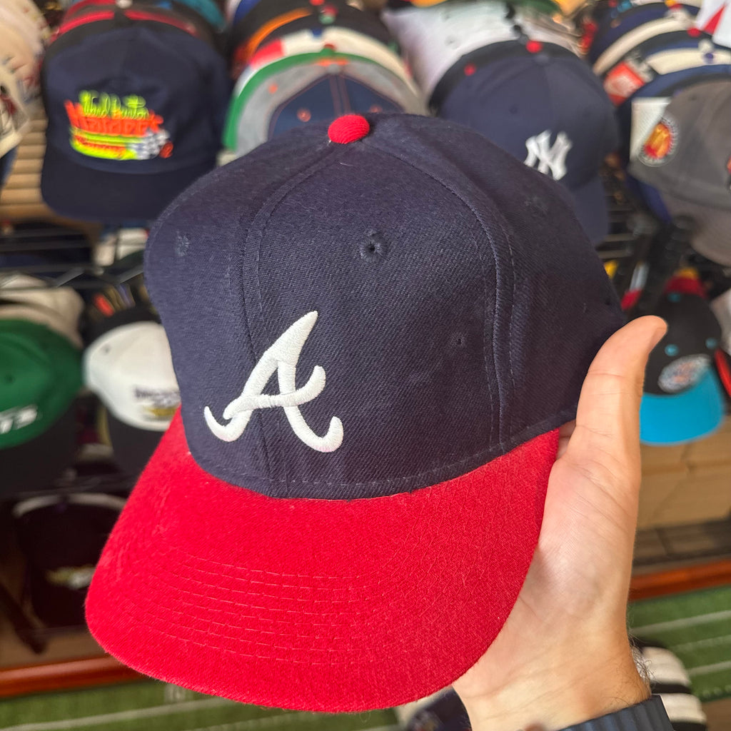 Atlanta Braves Plain Logo Sports Specialties Fitted Hat 7 3/8