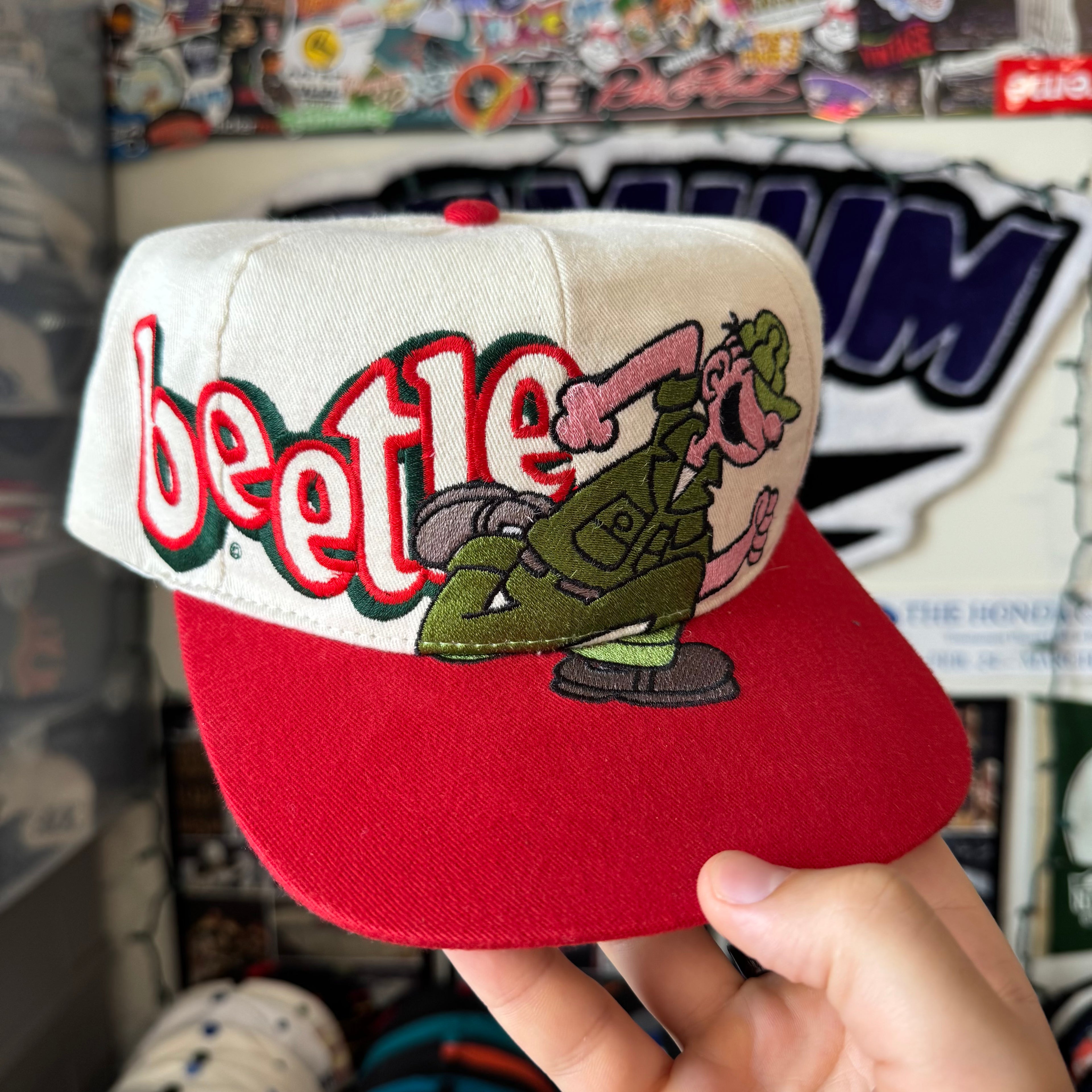 Beetle Bailey Bubble Text Head Start Snapback