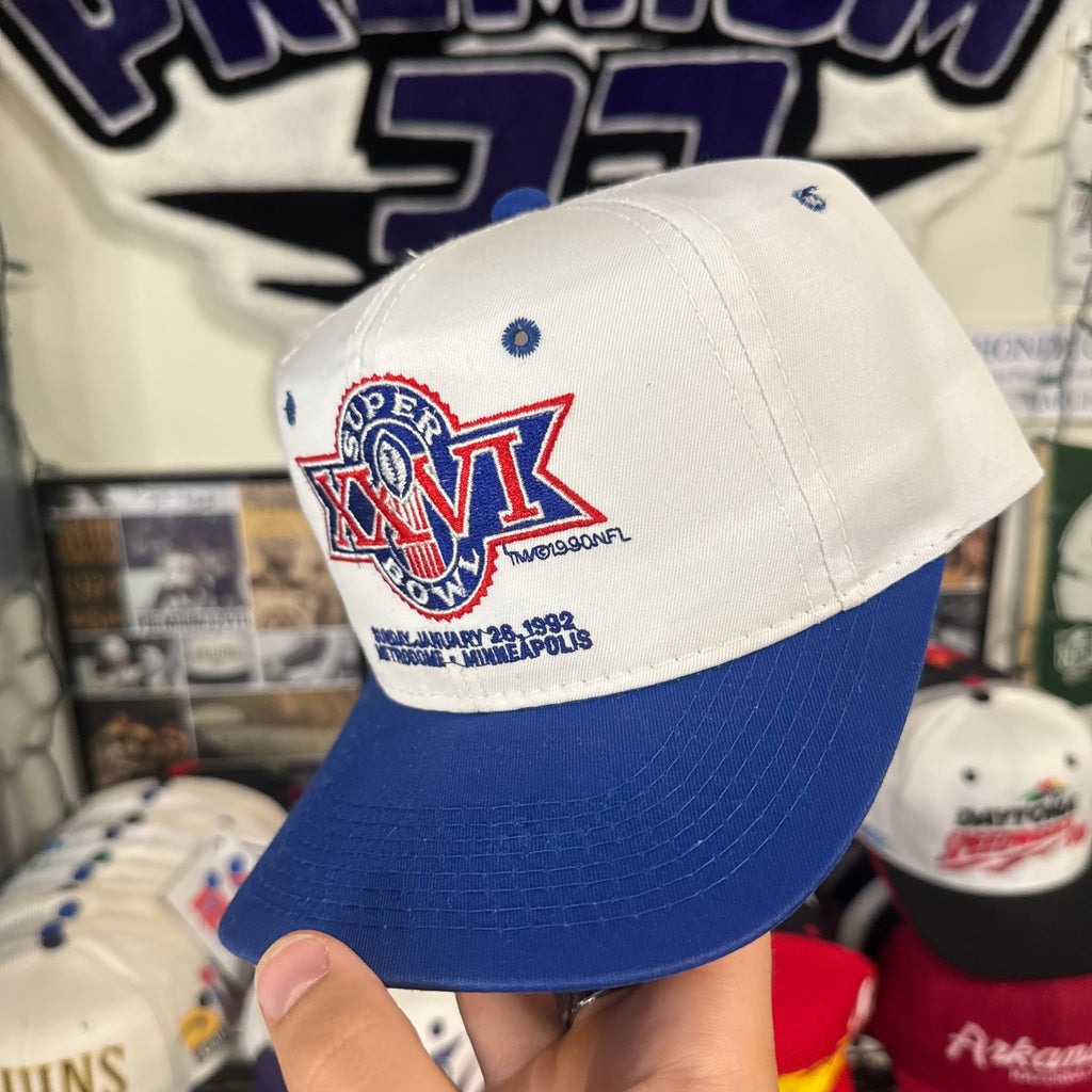 Super Bowl XXVI 1992 Sports Specialties Washington Redskins vs Buffalo Bills NFL Football Snapback