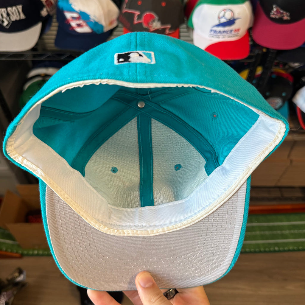 Florida Marlins Sports Specialties Plain Logo Fitted Size 7 1/4