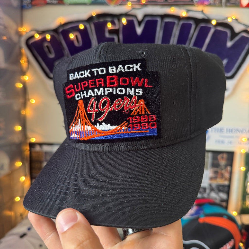 Sam Francisco 49ers Back to Back Super Bowl Champs Sports Specialties Snapback