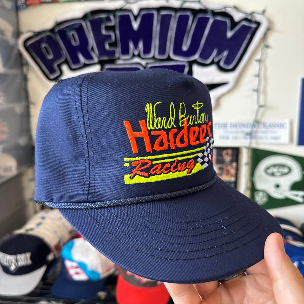 Ward Burton Hardee’s Racing #2 NASCAR Rope Snapback